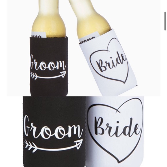 Bride and Groom Coozies - Picture 2 of 9